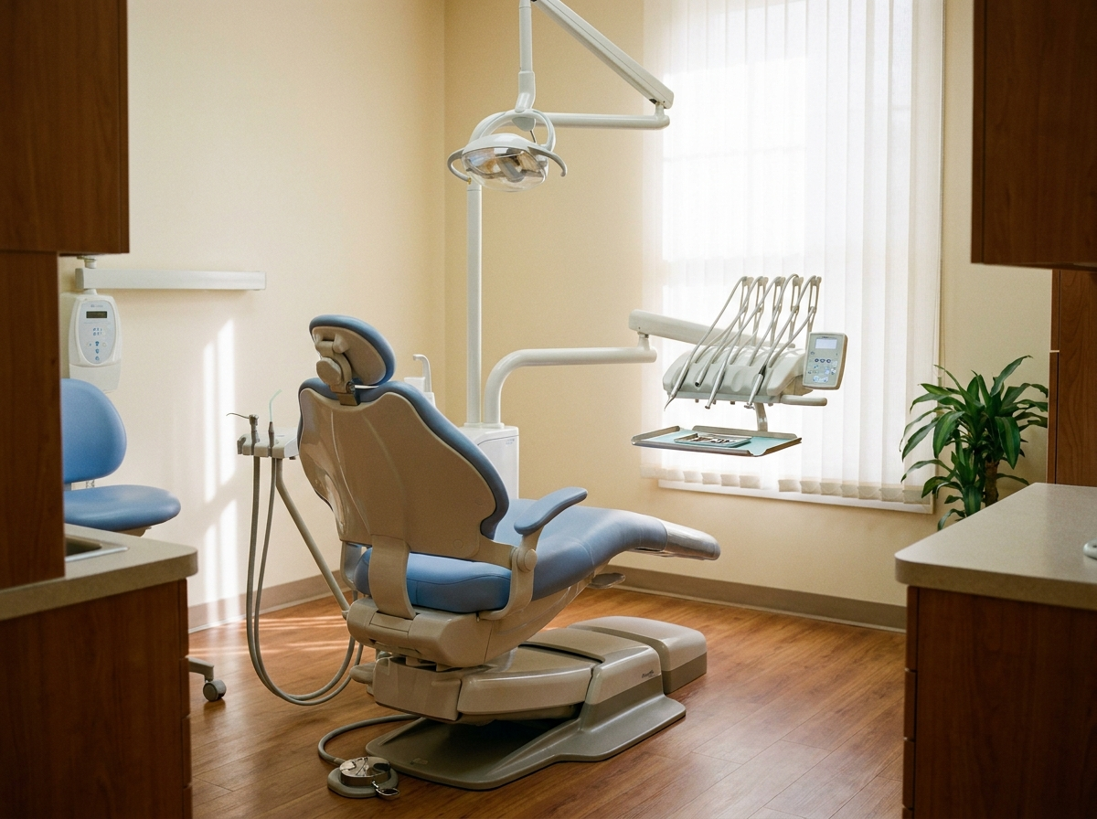 Gabinete dental equipado disponible para alquiler en Arcodental Getafe